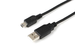 MicroConnect Cable USB 2.0 5m 480Mbps Negro