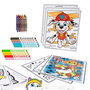 Crayola Super Set Actividades Patrulla Canina 04-2940 con Rotuladores, Ceras, Pegatinas, Puzles, Máscaras y Figuras Pop-Up para Niños +3 años