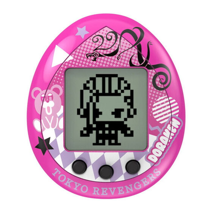 BANDAI Figura soporte Draken + Tamagotchi Hugmy Tokyo Revengers