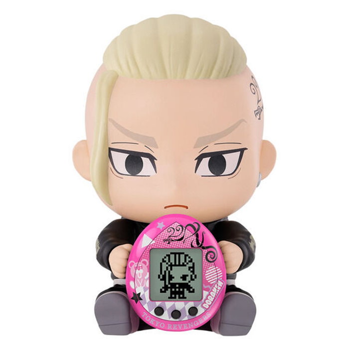 BANDAI Figura soporte Draken + Tamagotchi Hugmy Tokyo Revengers