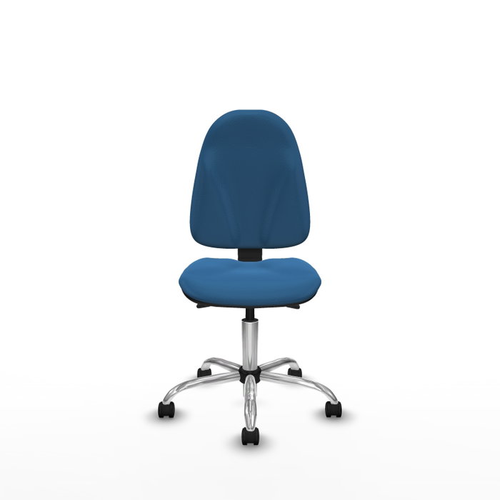 PIQUERAS Y CRESPO Silla de oficina Algarra Azul claro sin brazos PIQUERAS Y CRESPO Silla de oficina Algarra Azul claro sin brazos