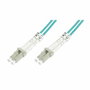 Digitus Cable de fibra óptica OM4 LC/LC Duplex 3m Violeta