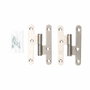 Edm Pernio sin remate modelo PN07 derecha de acero con acabado inox 100 x 58 mm (2 uds)