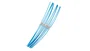 Bosch F016800182 - Accesorio para cortabordes y desbrozadora, color azul, longitud de línea 0.3 m, pack de 10 unidades