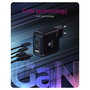 ICY BOX IB-PS1040-PD Cargador GaN de 100 W con 4 puertos USB