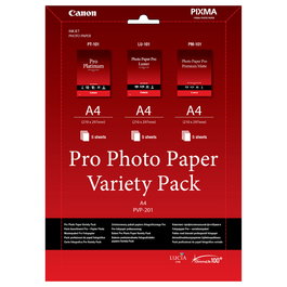 Canon 6211B021 Papel para Impresora, 15 Hojas A4 Blanco, Compatible con PIXMA y MX Series