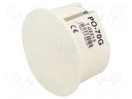 PLASTROL Caja de Instalación con Tapa para Debajo de Enlucido