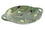 DKD Home Decor Bandeja Cottage Verde Oscuro Gres Apto Lavavajillas 26.6 x 5 x 33 cm (2 Unidades)