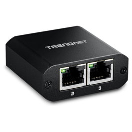 TRENDnet TEG-102S Conmutador de escritorio de 3 puertos Gigabit Ethernet con alimentación USB-C