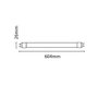 Asalite Tubo LED Vidrio G13 9W 1260Lm 6500K IP20