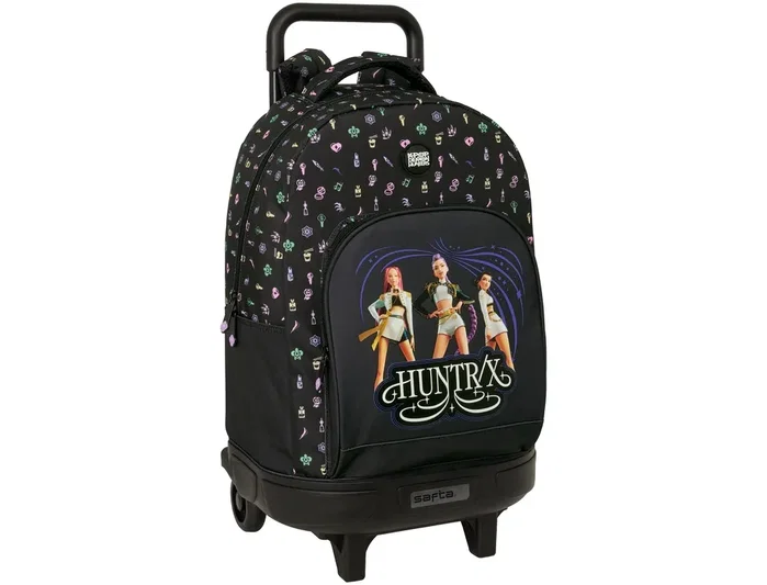 Safta Mochila con Ruedas Compact Extraíble K-Pop Demon Hunters Sound
