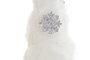 DKD Home Decor Cono de Resina y Algodón Blanco 14x52,5 cm