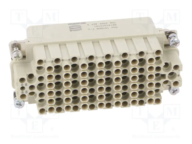 HARTING Han® DDD Conector HDC Hembra 107+PE