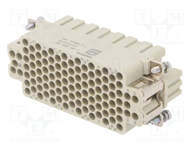 HARTING Han® DDD Conector HDC Hembra 107+PE