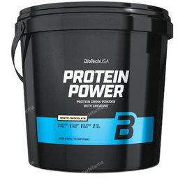 BIOTECHUSA Protein Power Chocolate Blanco 4000g