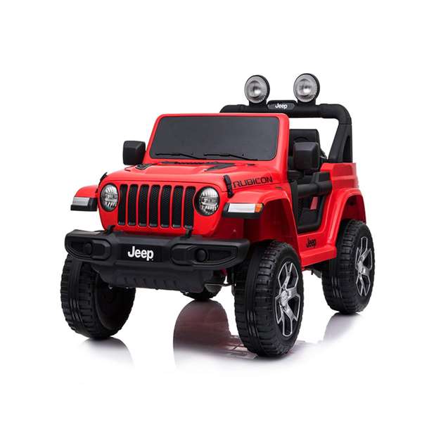 Jeep Wrangler 2.4G Bluetooth Radio Control - Coche de Juguete con Sonidos y Luces para Niños