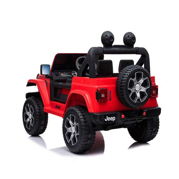 Jeep Wrangler 2.4G Bluetooth Radio Control - Coche de Juguete con Sonidos y Luces para Niños