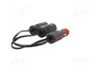 PRO CAR Divisor para mechero de coche negro