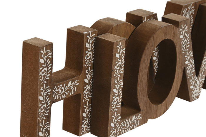 DKD Home Decor Decoración MDF Love Home Surtido de 2