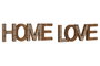 DKD Home Decor Decoración MDF Love Home Surtido de 2