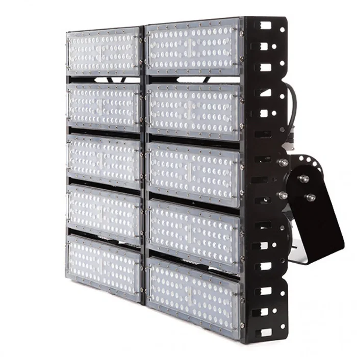 SMD3030 Proyector LED 500W 65.000Lm Exterior IP65 6000K 120 Grados de Apertura, 100.000 Horas de Vida Util, Aluminio, Sustituto 1000W-1500W