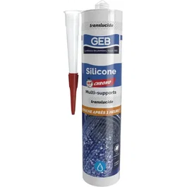 GEB Silicona Sanitaria Multisuperficie Translúcida 280 ml - 60 Chrono (GEB3283988907814)