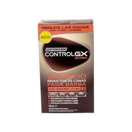Just For Men Control Gx Barba Champú para Barba que Aclara el Gris Gradualmente 118ml