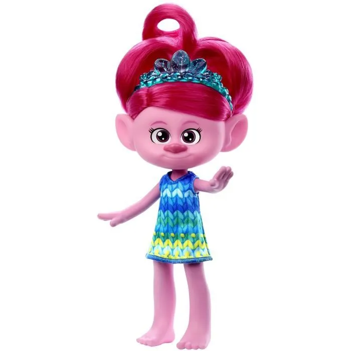 Mattel HNF13 Muñeca Poppy Trolls, Muñeca de Moda Mattel HNF13 Muñeca Poppy Trolls, Muñeca de Moda