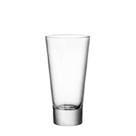 Bormioli Vaso Ypsilon de vidrio 30 cl / 300 ml, altura 159 mm, diámetro 77 mm, borde grueso (Set de 6)