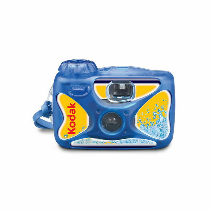 Kodak Cámara Desechable Ultra Sport Sumergible Azul y Amarilla