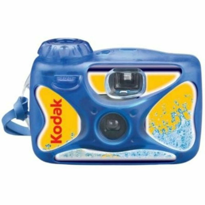 Kodak Cámara Desechable Ultra Sport Sumergible Azul y Amarilla