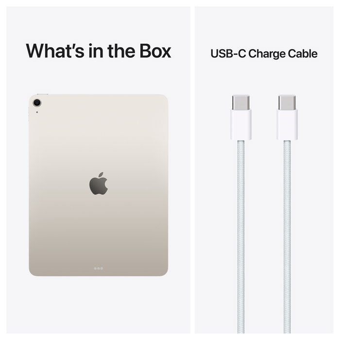 Apple iPad Air 13 pulgadas M4 Wi-Fi 1TB Blanco Estrella Apple iPad Air 13 pulgadas M4 Wi-Fi 1TB Blanco Estrella