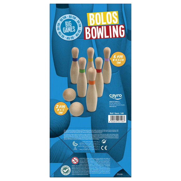 Cayro Juego de Bolos de 6 piezas Cayro Juego de Bolos de 6 piezas
