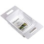 Kozina Escurridor para fregadero extensible 23-36 cm blanco