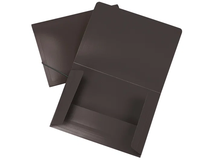 Liderpapel Carpeta de solapas DIN A3 Negro opaco Liderpapel Carpeta de solapas DIN A3 Negro opaco