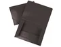 Liderpapel Carpeta de solapas DIN A3 Negro opaco