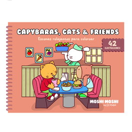 GATO DE HOJALATA, Capybaras, cats & friends ('Moshi Moshi')