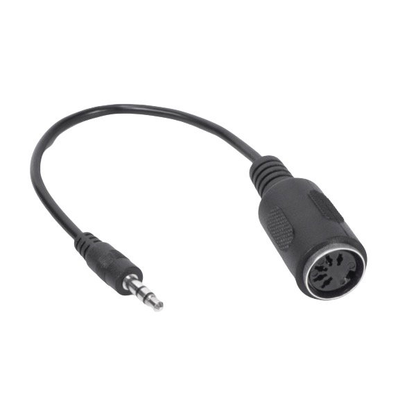 M-LIVE Cable Midi B.Beat Type-B TRS 3.5mm a DIN 5 Pines para Pedaleras y Efectos, 30cm