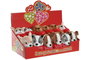 DKD Home Decor Peluche Perro Corazón Surtido de 4 Unidades