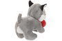DKD Home Decor Peluche Perro Corazón Surtido de 4 Unidades