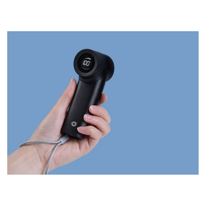 Conceptronic AERIVA02B Mini ventilador portátil turbo negro
