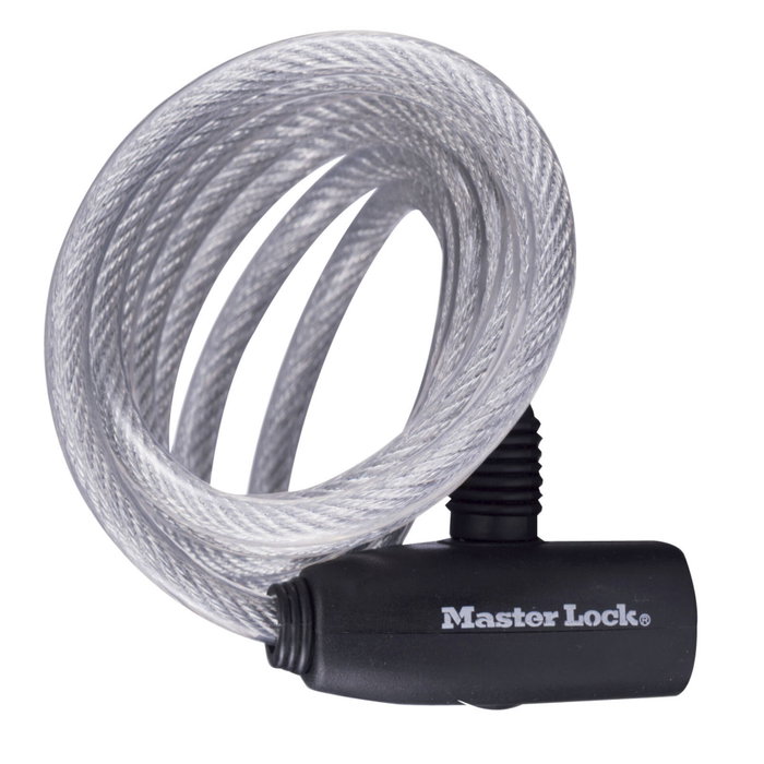 Master Lock Candado con cable 1,8 m