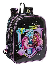 Mochila Infantil Monster High Negro 22 x 27 x 10 cm