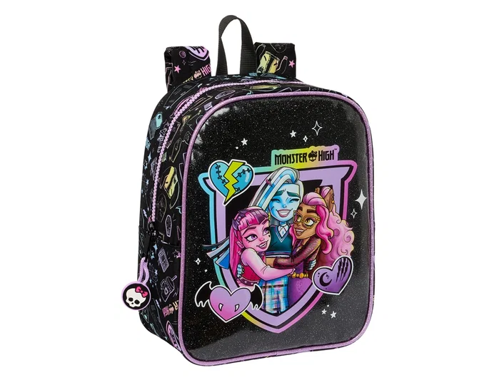 Safta Mochila de Guardería Monster High Fantastic Adaptable al Carro Safta Mochila de Guardería Monster High Fantastic Adaptable al Carro