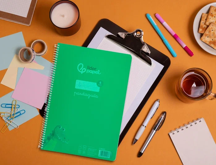 Liderpapel Cuaderno Espiral Pautaguía A4 Verde 80 Hojas Liderpapel Cuaderno Espiral Pautaguía A4 Verde 80 Hojas