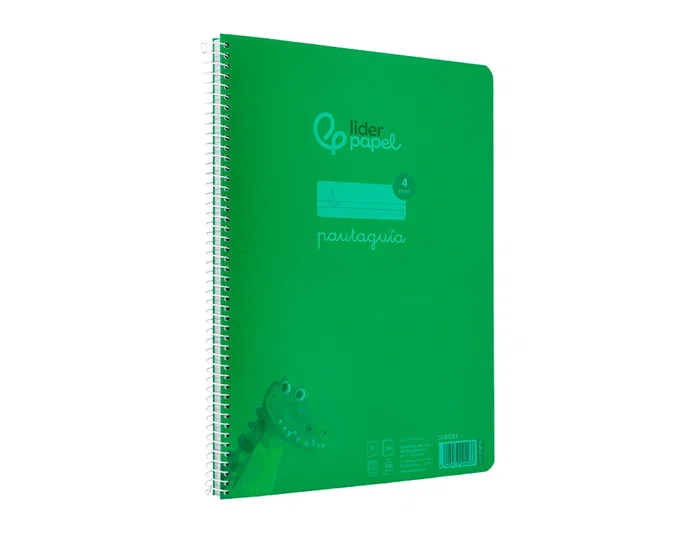 Liderpapel Cuaderno Espiral Pautaguía A4 Verde 80 Hojas Liderpapel Cuaderno Espiral Pautaguía A4 Verde 80 Hojas