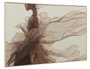 DKD Home Decor Cuadro Lienzo Chica Vestido Surtido de 2 Unidades 80x3,4x120 cm