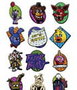 FaNaTtik Five Nights at Freddy's Chapas Expositor Mystery Pin Badge (12)