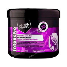 Real Natura Máscara Sem Sal Pro-Cor e Tom Matizante 500ml