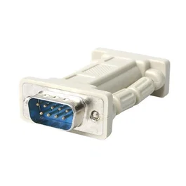 StarTech.com NM9MF Cambiador de Género DB9 Macho a Hembra Gris